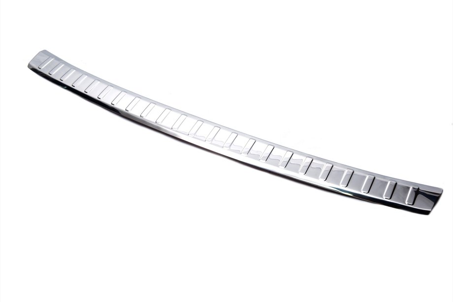 Audi Q2 2016- Rear Bumper Protector Carmos Stainless Steel Image