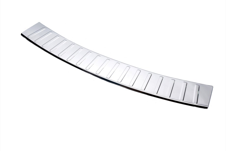 Renault Megane II 2004-2009 Rear bumper protector Carmos (SW, stainless steel) Image