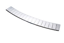 Renault Megane II 2004-2009 Rear bumper protector Carmos (SW, stainless steel) photo 1