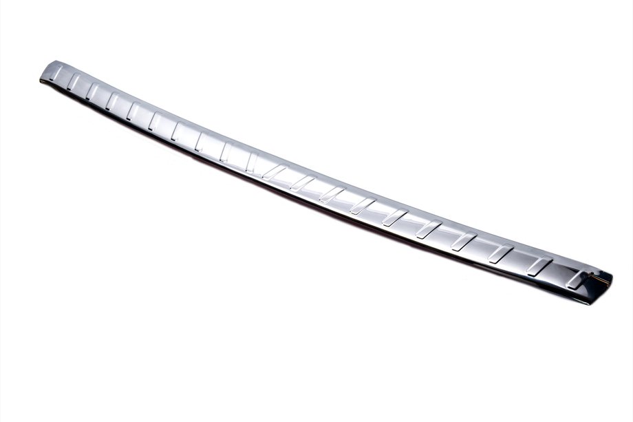 Renault Duster 2018-2024 Rear Bumper Protector Carmos V2 Stainless Steel Image