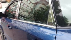 Hyundai Tucson JM 2004- Window Trim Stainless Steel (4 pcs) photo 4