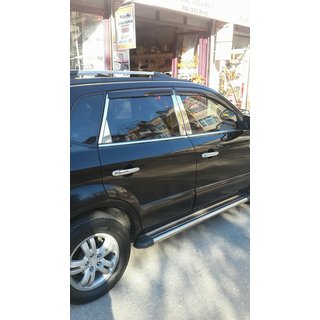 Stainless Steel Pillar Covers Hyundai Tucson JM 2004- photo 3