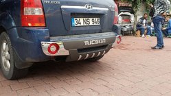 Hyundai Tucson JM 2004- Clearance! Rear Bumper Guard R001 (new from showroom) photo 5