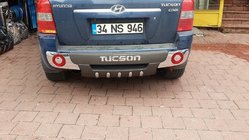 Hyundai Tucson JM 2004- Clearance! Rear Bumper Guard R001 (new from showroom) photo 6
