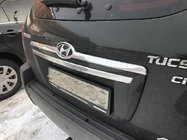 Hyundai Tucson JM 2004- License plate trim (plastic) photo 2