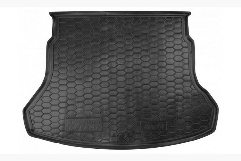 Hyundai Accent 2017-2023 Trunk Mat SD (Autogumm, Plastic) Image