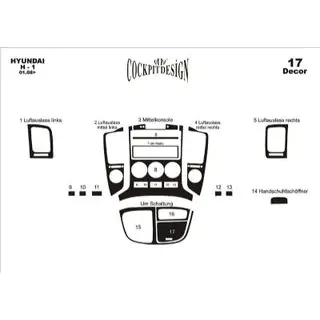Dashboard Trim Covers (small set) photo 2