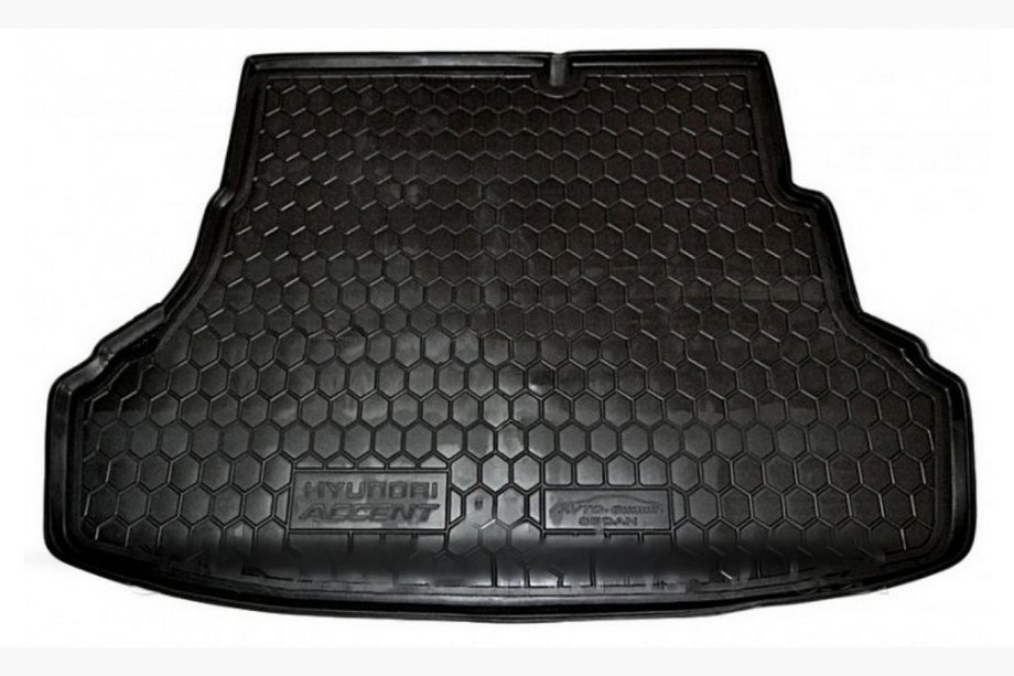 Hyundai Accent 2011-2017 Trunk Mat SD (Autogumm, Plastic) Image