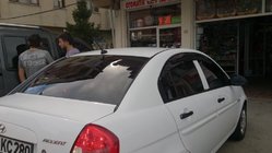 Hyundai Accent 2006-2010 Window Deflectors (4 pcs, Perflex Sport) photo 4