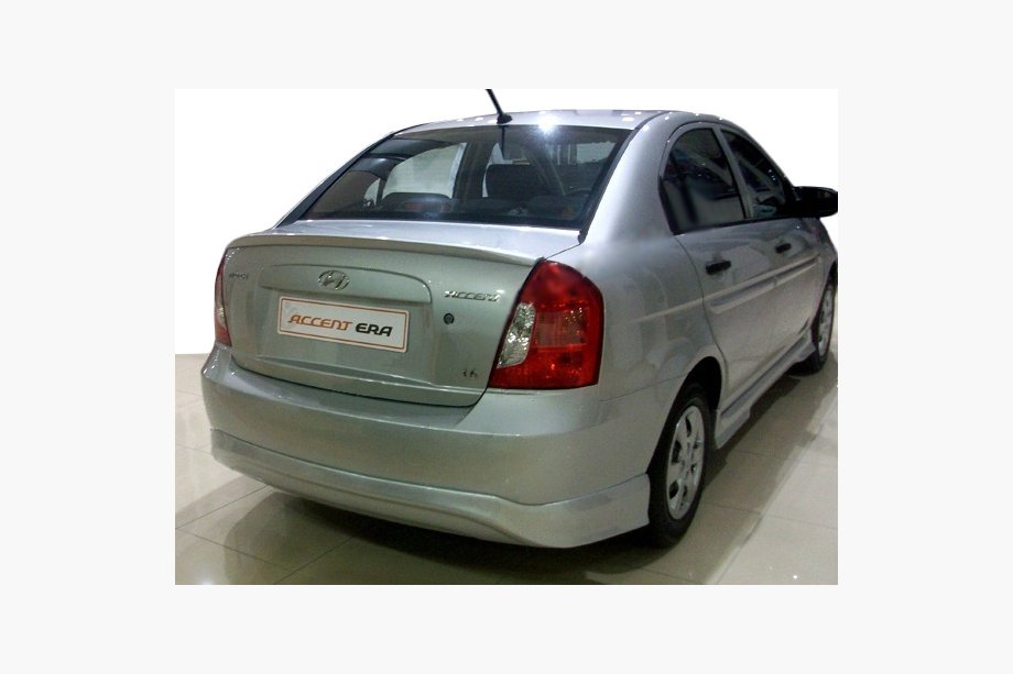 Hyundai Accent 2006-2010 Rear lower trim (primed for painting) Image