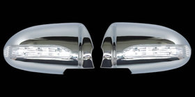 Hyundai Accent 2006-2010 LED Mirror Covers (2 pcs, plastic) photo 1