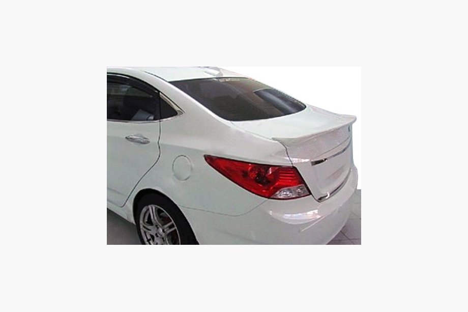 Hyundai Accent 2011-2017 Meliset Spoiler (primed for painting) Image