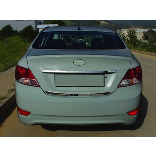 Trunk trim stainless steel