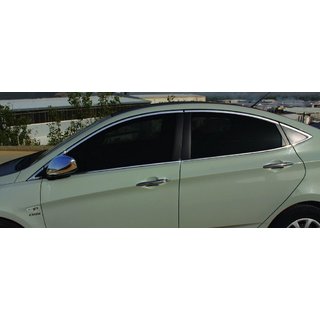 Full Set Window Trim Chrome Covers (14 pcs, Stainless Steel) photo 1