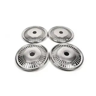 Stainless Steel Wheel Covers Star (1-ring, Set of 4) photo 1