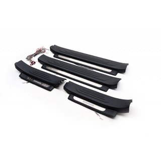 Illuminated door sills (black) photo 3