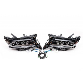 Front Headlights Lexus-Design 4-LED V1 (2017+, 2 pcs) photo 4