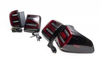 Nissan Armada 2016-2024 LED Tail Lights 2016-2021 (Black-Sequential) photo 1