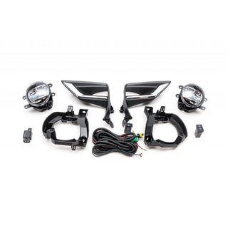 LED Fog Lights with Brackets (2 pcs, 2017+) Toyota Land Cruiser Prado 150 2009-2023 photo 1