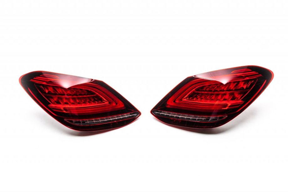 Mercedes C-class W205 2014-2021 Tail Lights Facelift (2 pcs) Photo 1