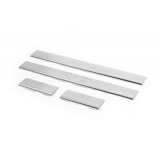 Door Sill Protectors OmsaLine (4 pcs, Stainless Steel)