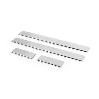 Door Sill Protectors OmsaLine (4 pcs, Stainless Steel)