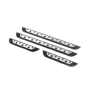 Door sill protectors (Dotline, 4 pcs, stainless steel) photo 1