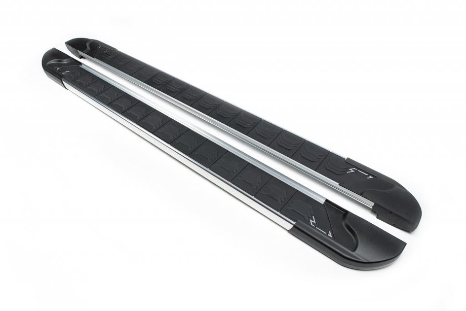 Renault Captur 2013-2019 Side Steps RedLine V1 (2 pcs, Aluminum) Image