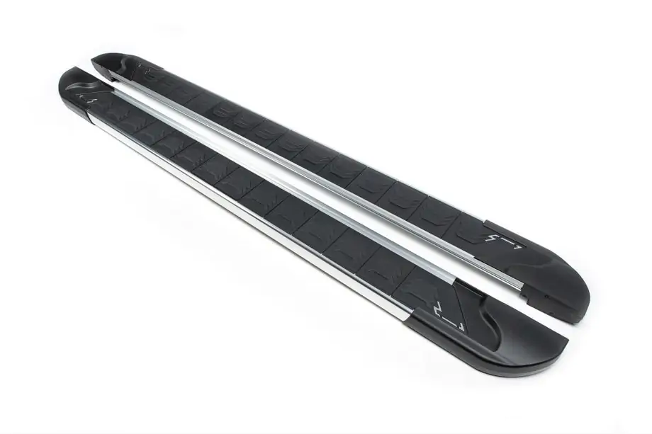 Mercedes G class W463 1990-2018 Side Steps RedLine V1 (2 pcs, Aluminum) Image