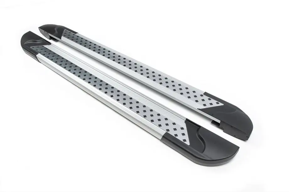 Volkswagen T-Roc 2017-2025 Side Steps Vision New Grey (2 pcs, Aluminum) Image