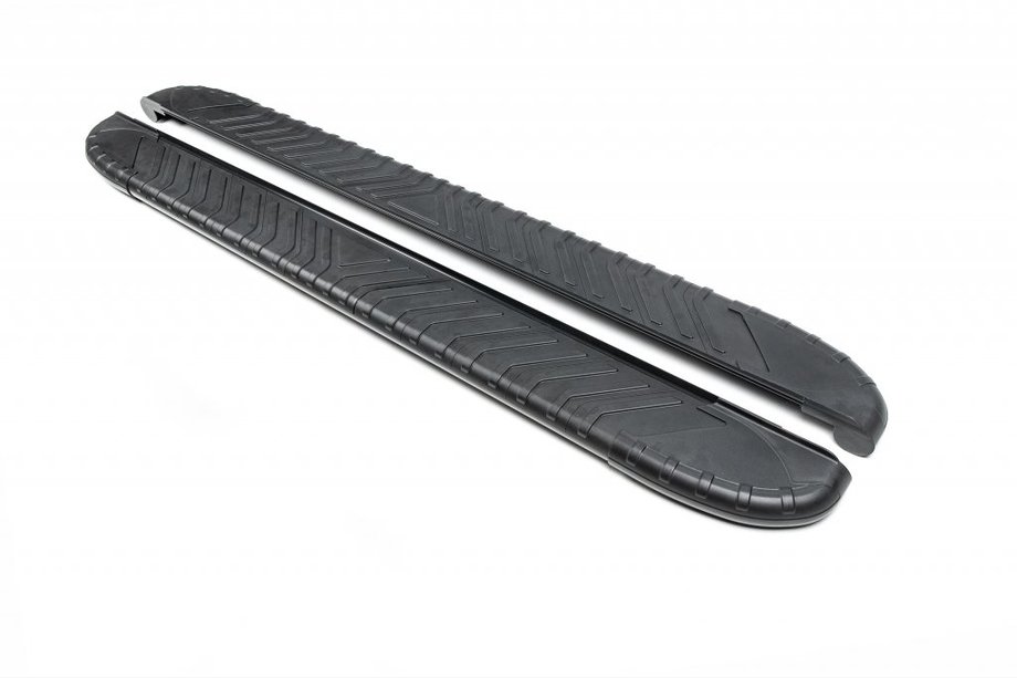 Volkswagen T5 Multivan 2003–2010 Side Steps Bosphorus Black (2 pcs, Aluminum) Image