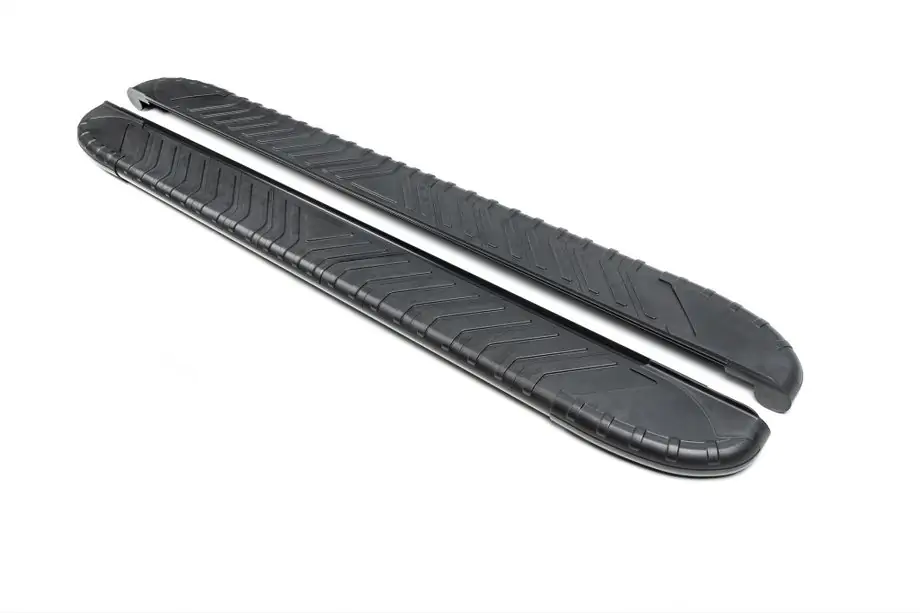 Toyota Highlander 2013-2019 Side Steps Bosphorus Black (2 pcs, Aluminum) Image