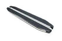 Renault Master 1998-2010 Side Steps BlackLine (2 pcs, Aluminum) photo 1