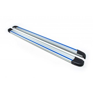 Side Steps Maya Blue-Grey (2 pcs, Aluminum) Volkswagen Amarok 2010-2022 photo 2