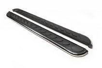 Ford Courier 2014-2023 Side Steps Maydos V1 (2 pcs, stainless steel) photo 2
