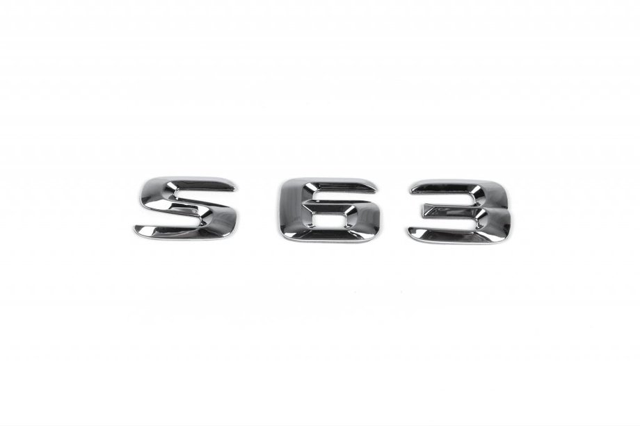 Mercedes S-сlass W222 2013-2022 Emblem S63 Image