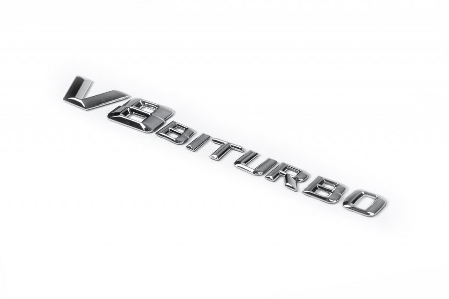 Mercedes X class 2017-2020 V8 Biturbo Badge Chrome Image