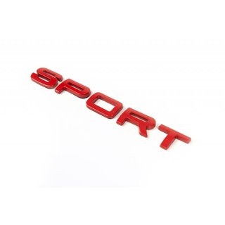 Sport emblem (red) Range Rover Sport 2005-2013 photo 1