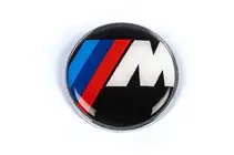BMW X4 F26 2014-2018 Emblem M, Turkey 78 mm, Pins photo 1