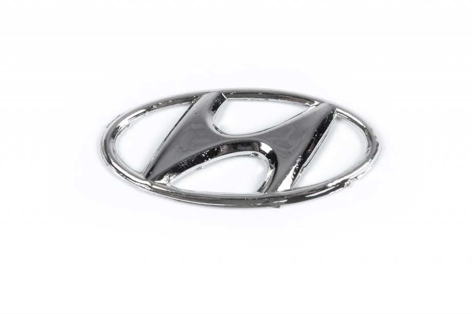 Hyundai Elantra (HD) 2006-2011 Emblem 86341 22300 (self-adhesive, 80 mm x 40 mm) Image