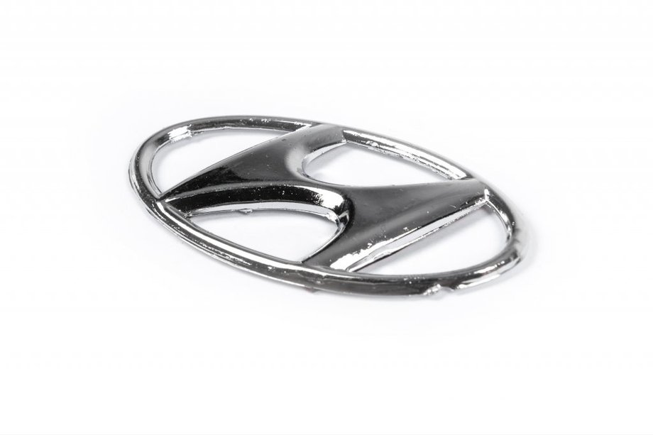 Hyundai Getz 2002- Emblem 86341 22300 (self-adhesive, 80 mm x 40 mm) Image