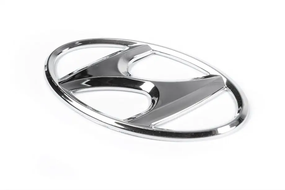 Hyundai Accent 2006-2010 Emblem (self-adhesive, 125 mm (65 mm)) Image