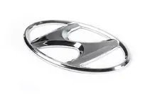 Hyundai Accent 2006-2010 Emblem (self-adhesive, 125 mm (65 mm)) photo 1