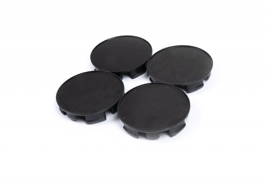 Wheel center caps (4 pcs, black) 60/55 mm Image