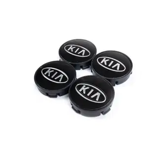 Wheel center caps 57/55.5mm kia60tur (4 pcs) photo 1