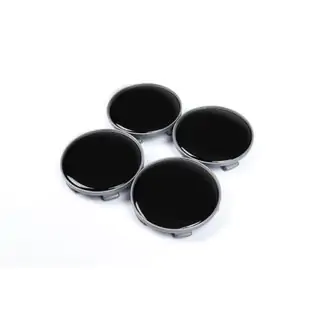 Wheel center caps 68/64mm V1 black (4 pcs) photo 1