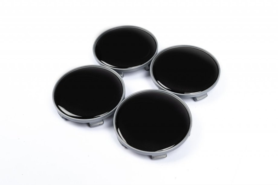 Toyota Wheel center caps 68/64mm V1 black (4 pcs) Image