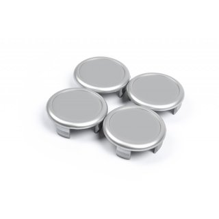 Wheel center caps 57/62mm V3 gray (4 pcs) photo 1