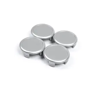 Wheel center caps 57/62mm V3 gray (4 pcs) photo 1