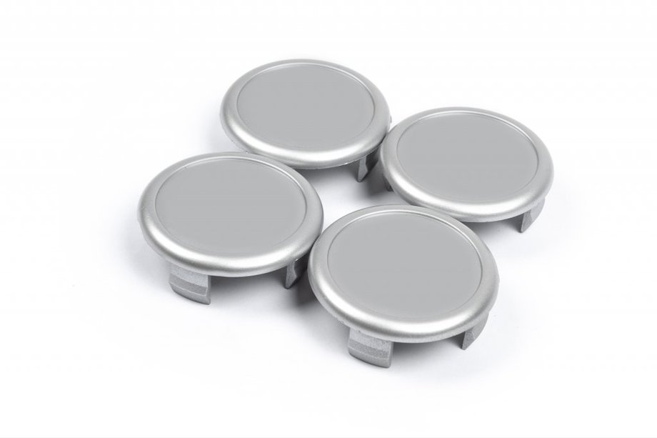 Toyota Wheel center caps 57/62mm V3 gray (4 pcs) Image